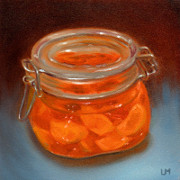 Mandarin Candle, Oil on Panel, 2012.